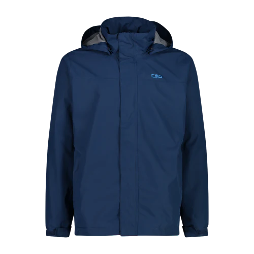 Chaqueta Hombre Impermeable Snaps Hood Campagnolo Marine