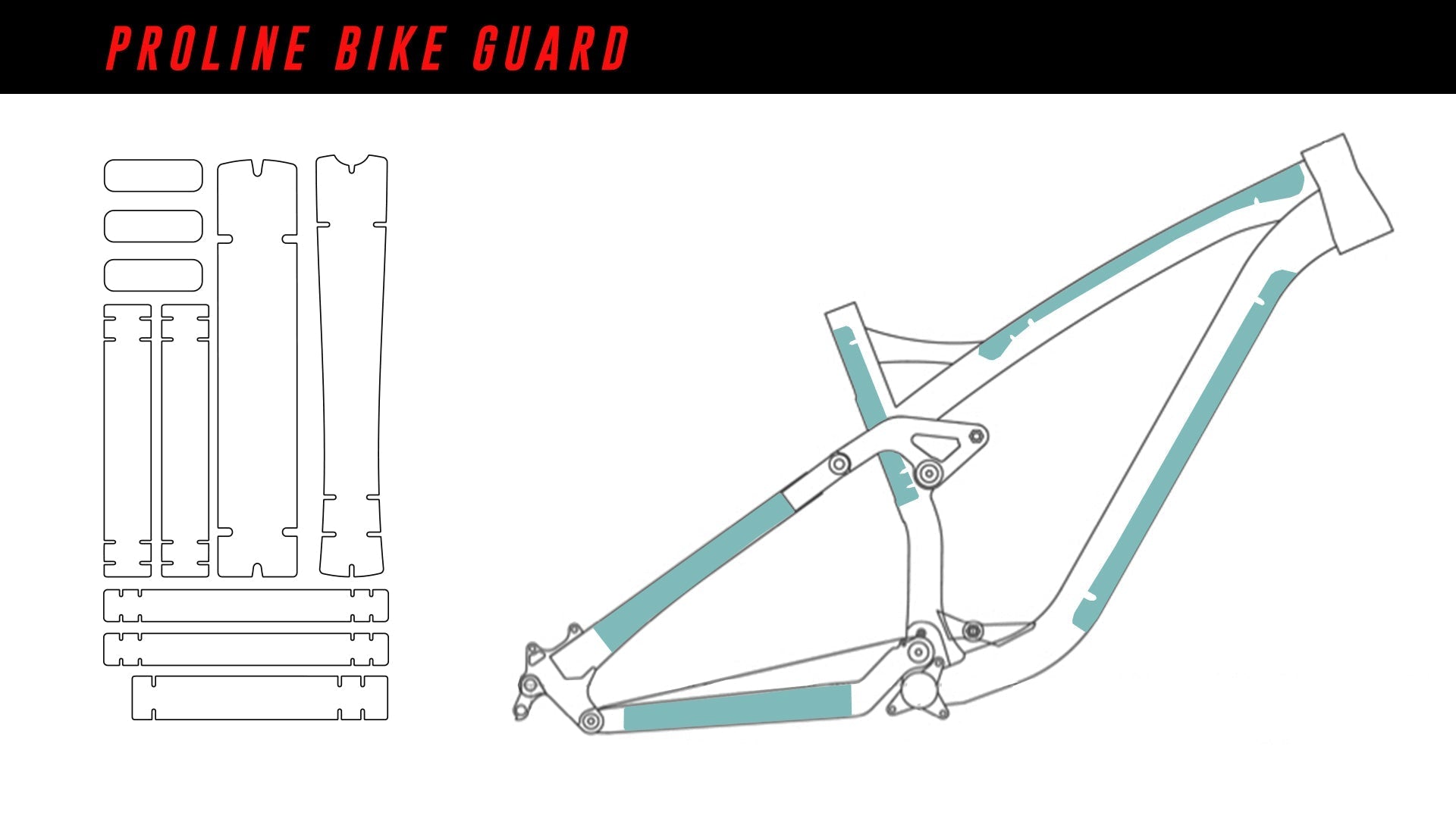 Proline Bike Guard Jaguar (Cuadro+Horquilla)