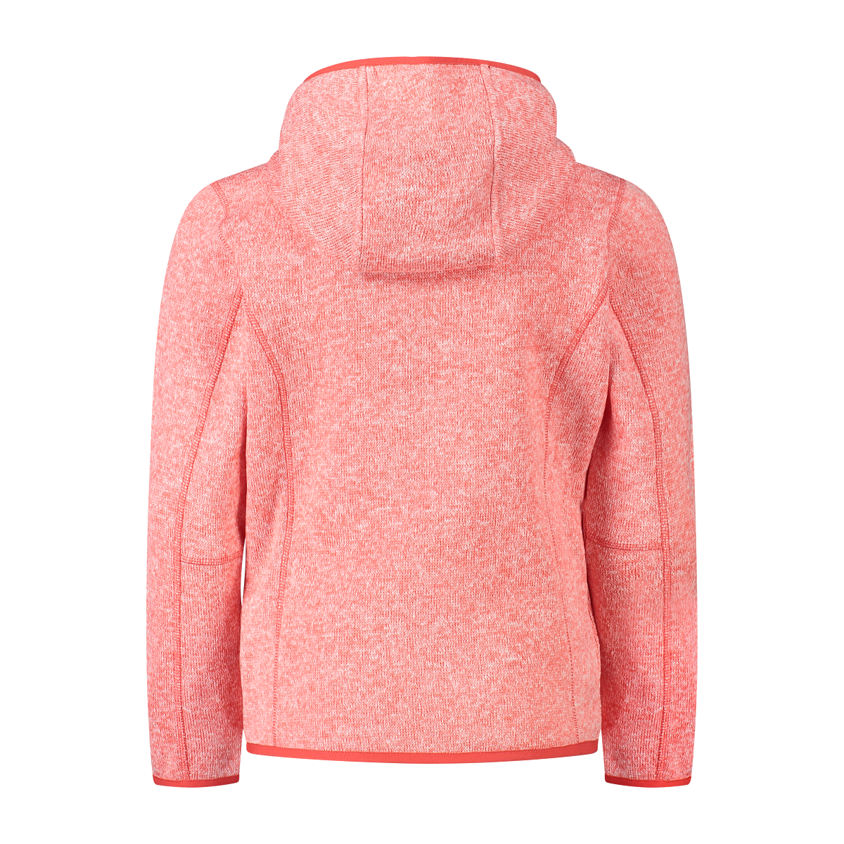 Polar Niña Mélange Knit-Tech Hooded Heavy