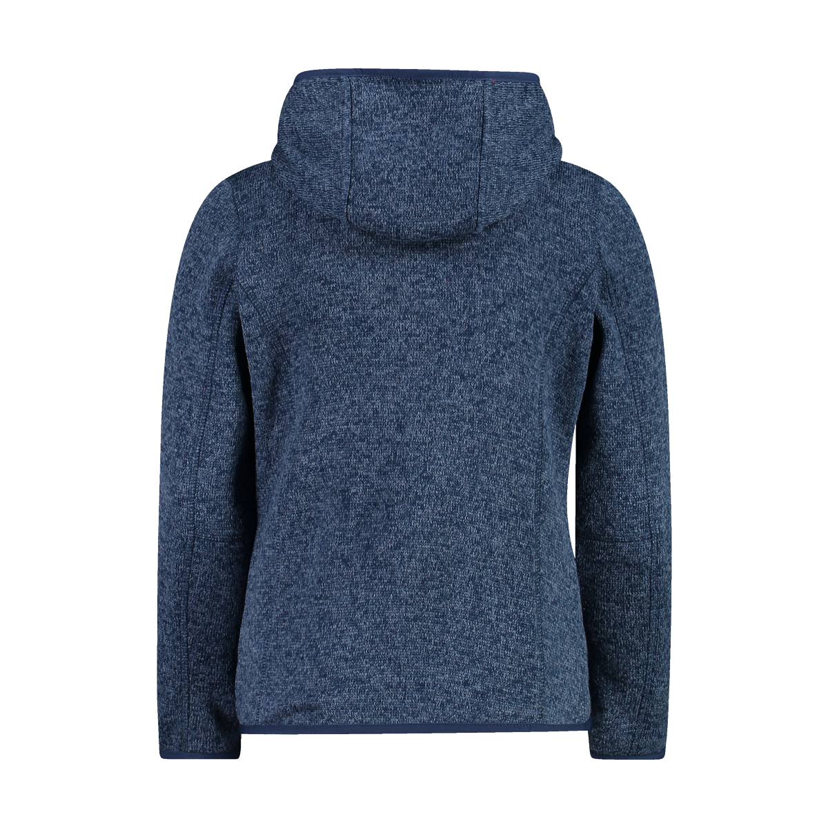 Polar Niña Mélange Knit-Tech Hooded Heavy