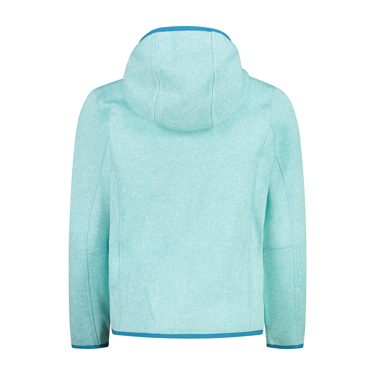 Polar Niña Mélange Knit-Tech Hooded Heavy