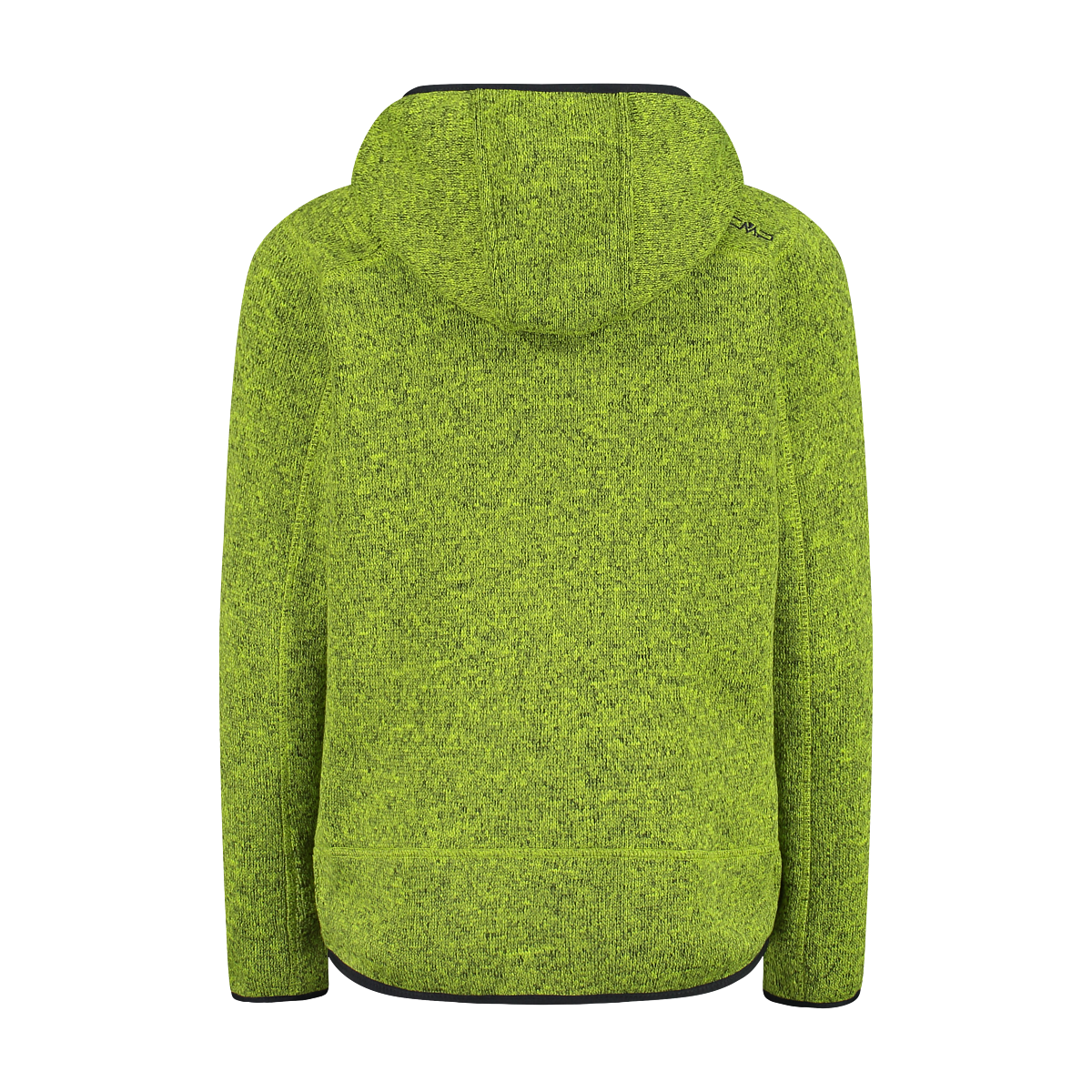 Polar Niño Mélange Knit-Tech Hooded Heavy Campagnolo