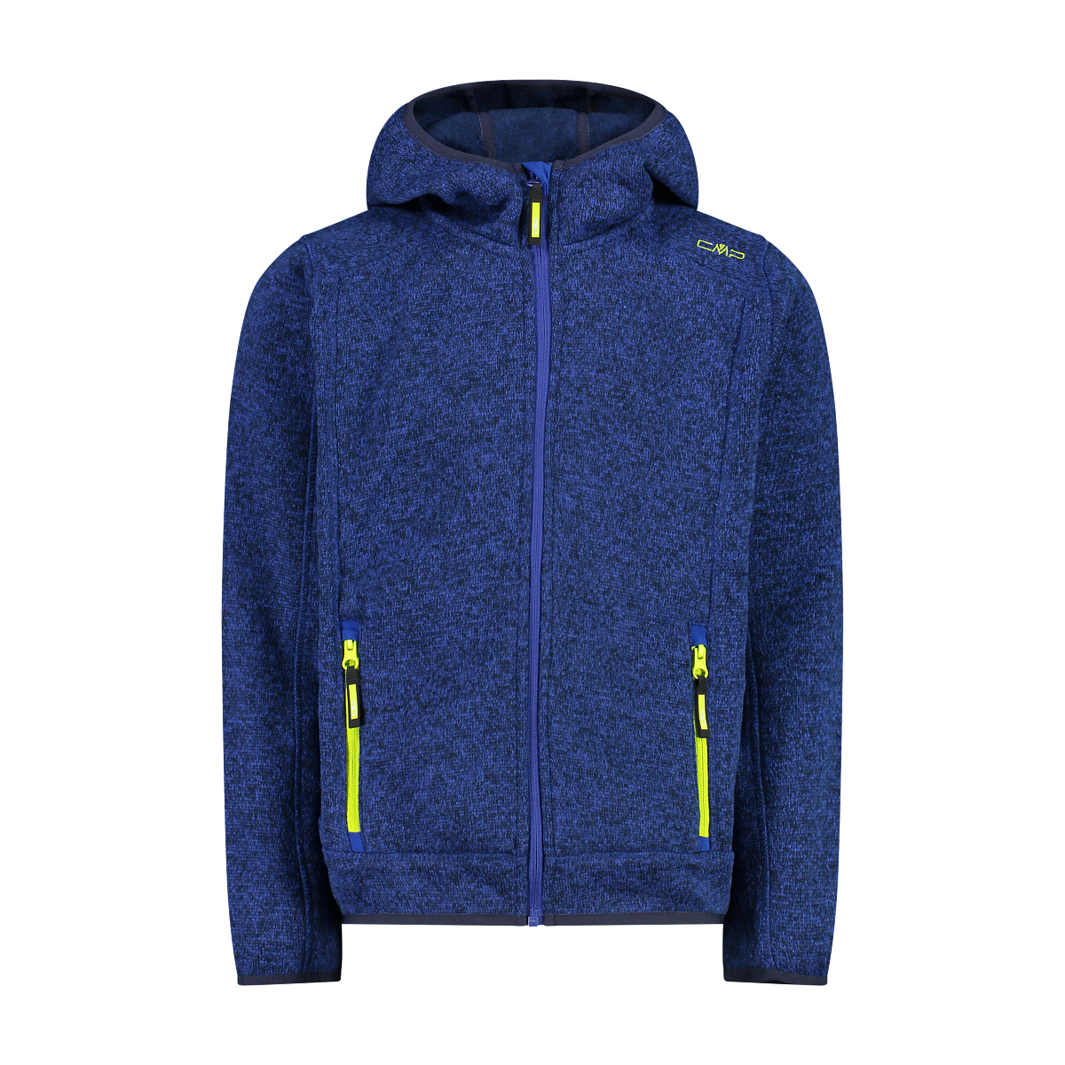 Polar Niño Mélange Knit-Tech Hooded Heavy Campagnolo
