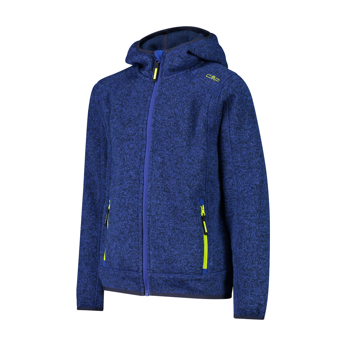 Polar Niño Mélange Knit-Tech Hooded Heavy Campagnolo