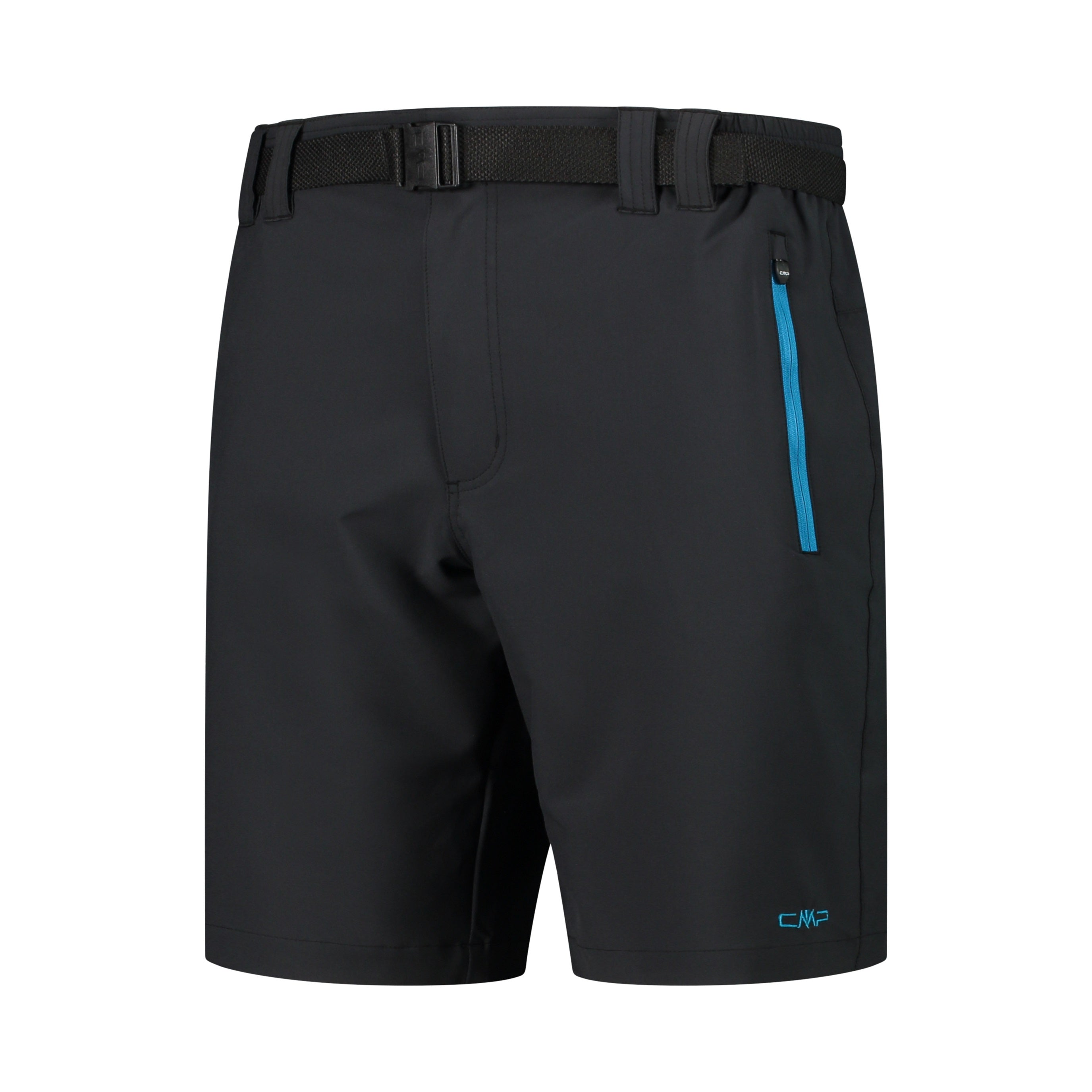 Bermuda Hombre  Elasticado CMP Antracita/Danubio