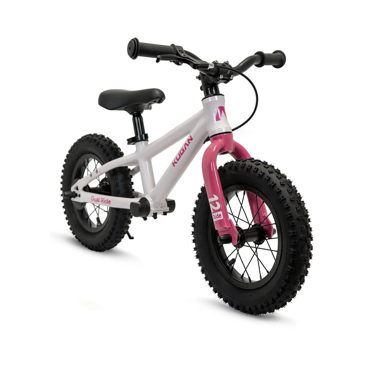 Bicicleta Niño Kugan Rocket Ride 12 White Pink