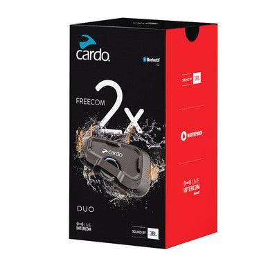 Cardo Freecom 2X Duo Intercomunicador Motos - Rideshop