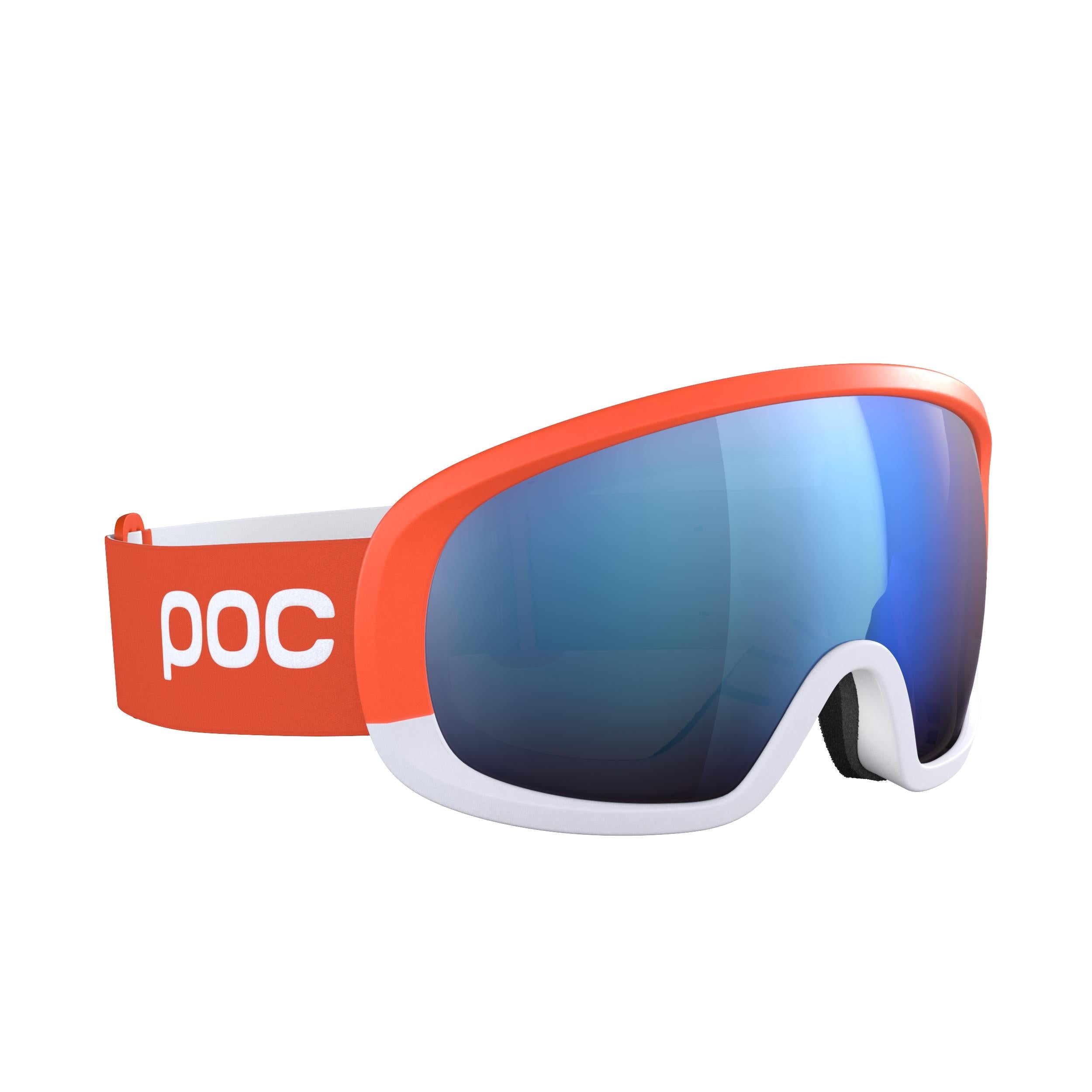 Poc Antiparras Fovea RS Zink Orange/Hydrogen White/Partly Sunny Blue - Rideshop