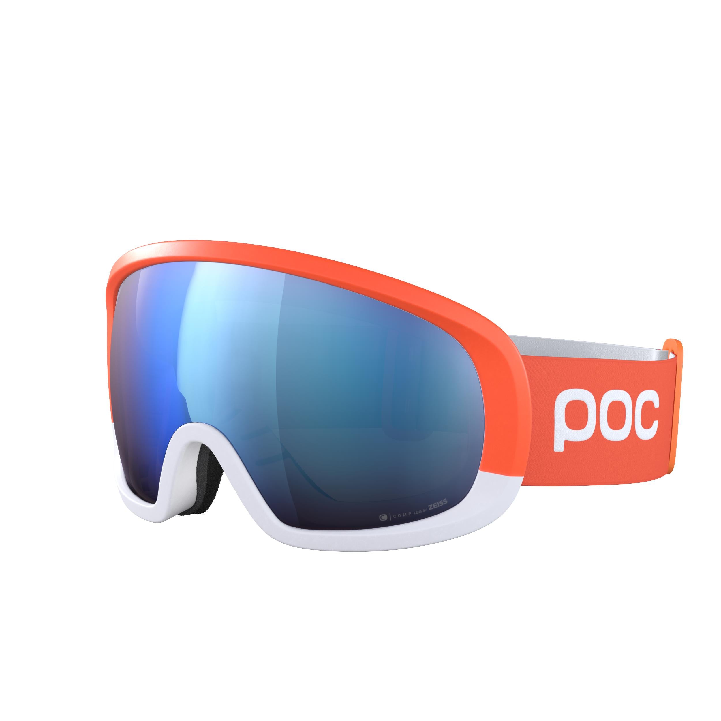 Poc Antiparras Fovea RS Zink Orange/Hydrogen White/Partly Sunny Blue - Rideshop