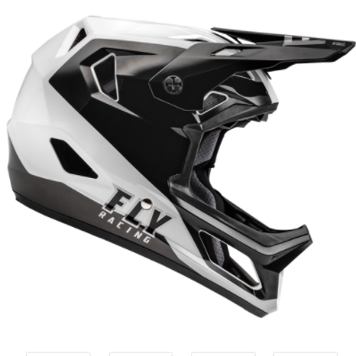 Fly Racing Casco Bicicleta Rayce White/Black - Rideshop