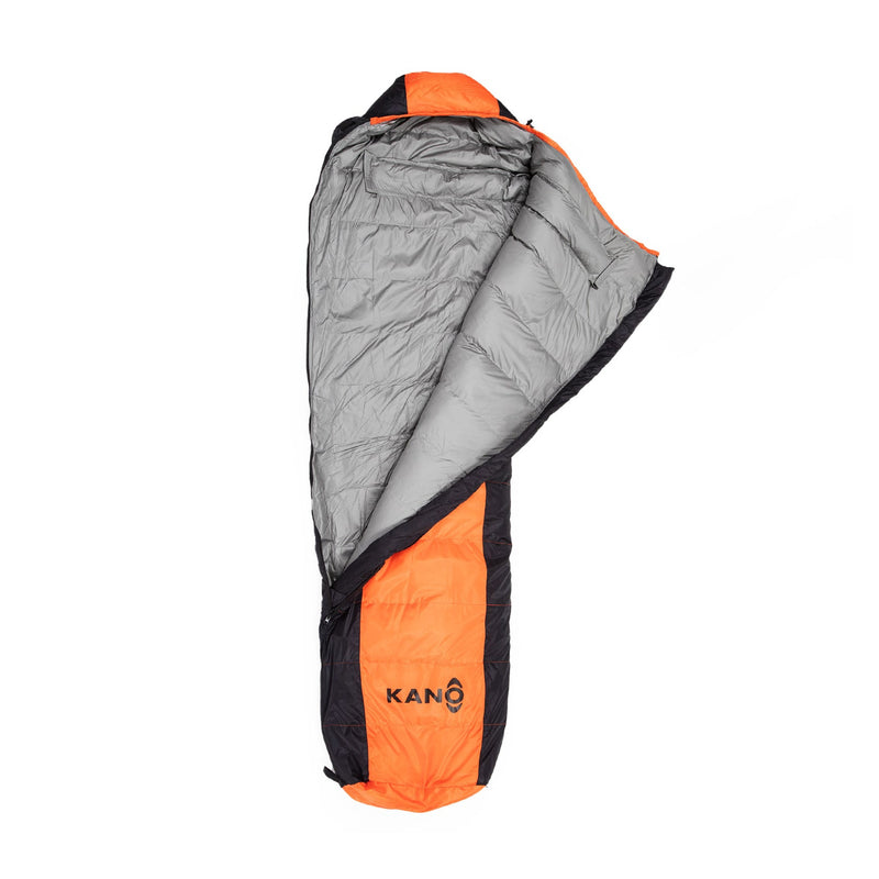 Kano Saco De Dormir 4 Estaciones Aconcagua Naranjo - Rideshop