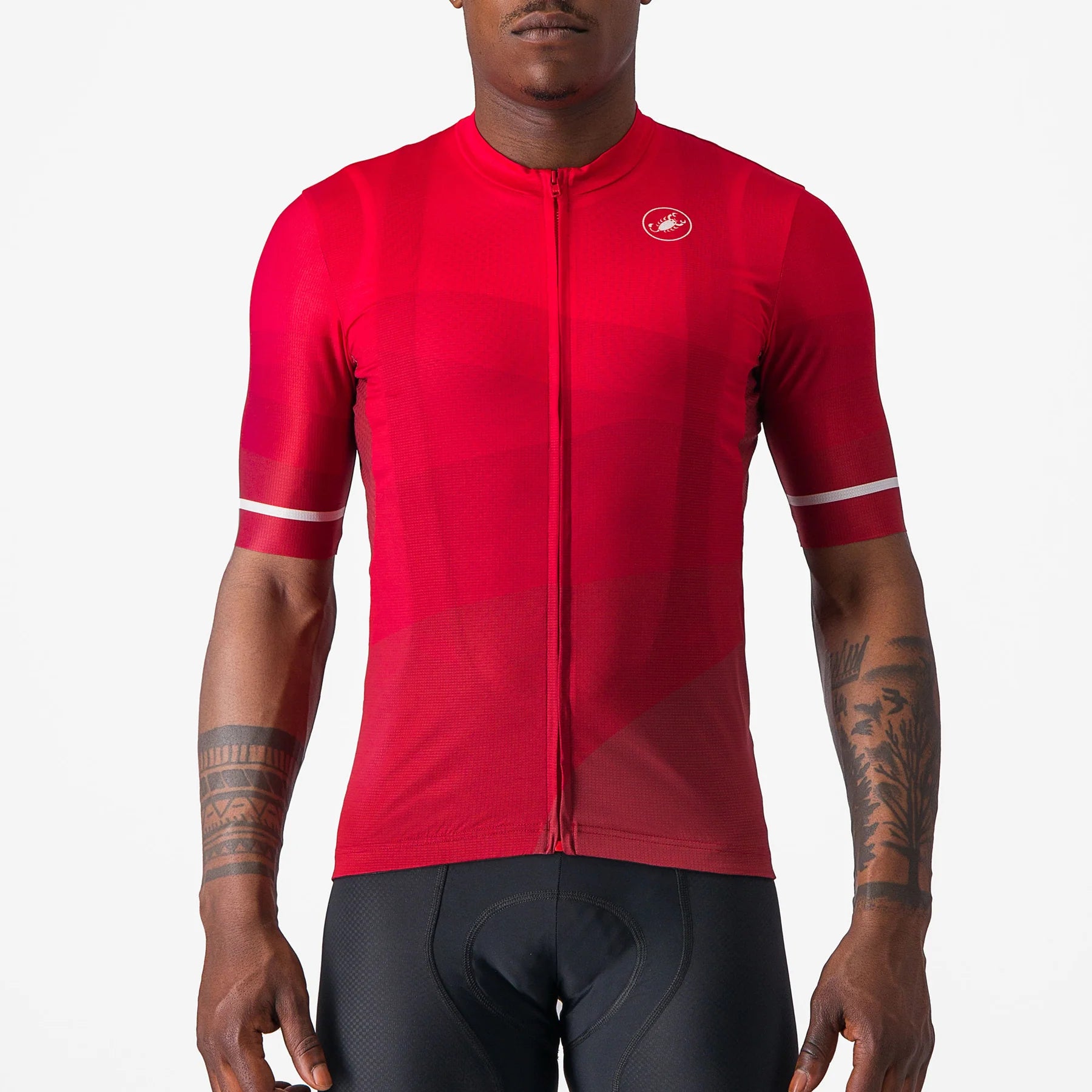Jersey Castelli Orizzonte Rojo