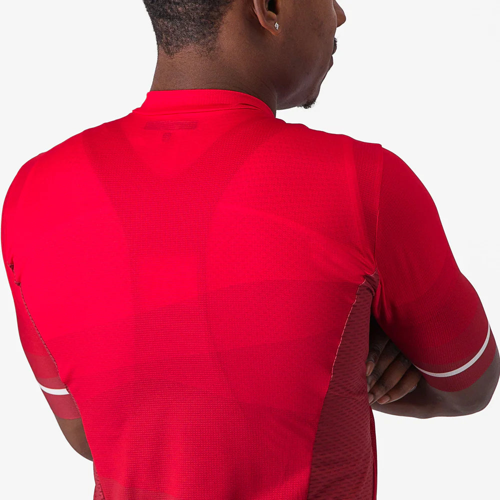 Jersey Castelli Orizzonte Rojo