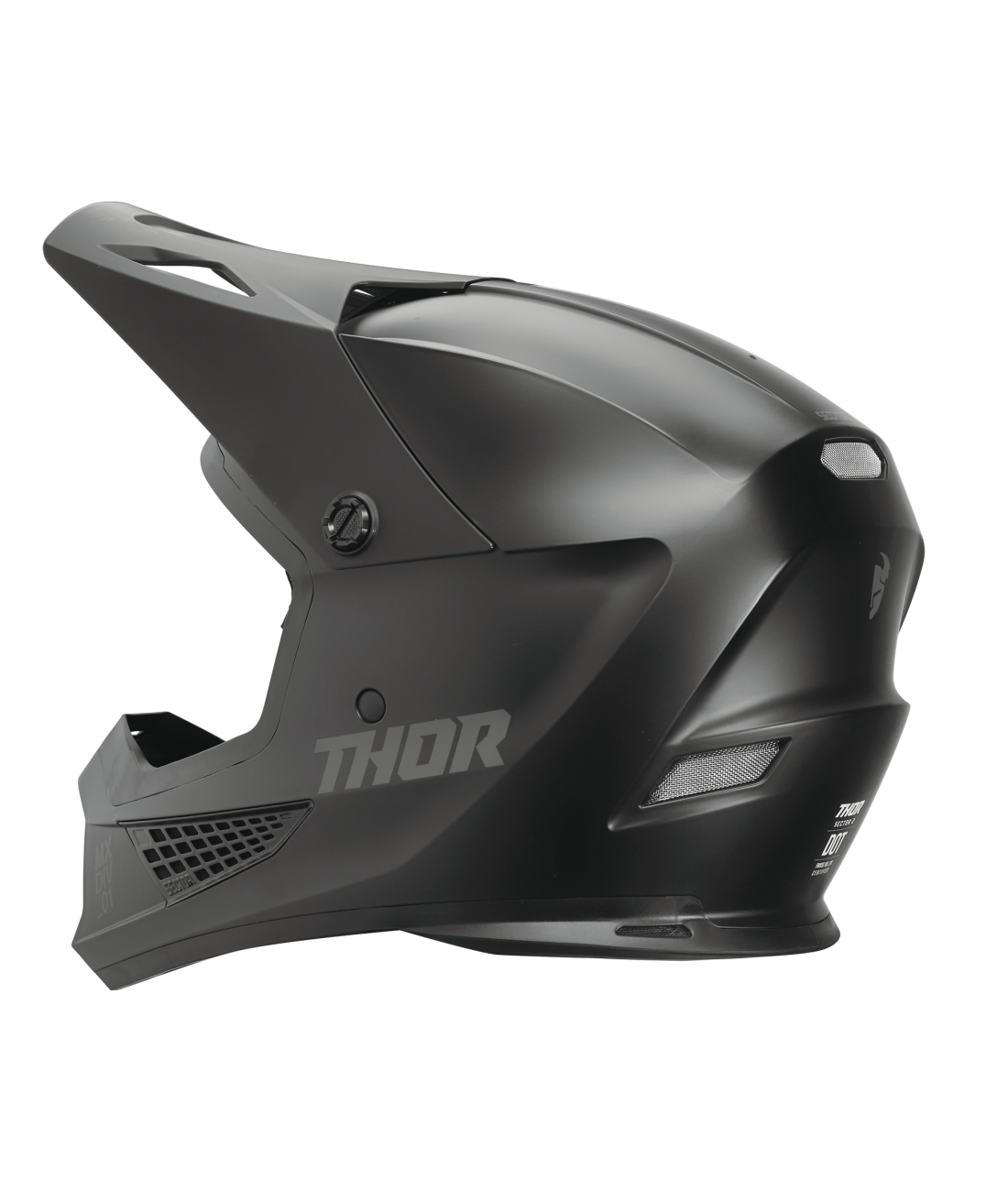 Casco de Moto Sector 2 Blackout Thor - Rideshop