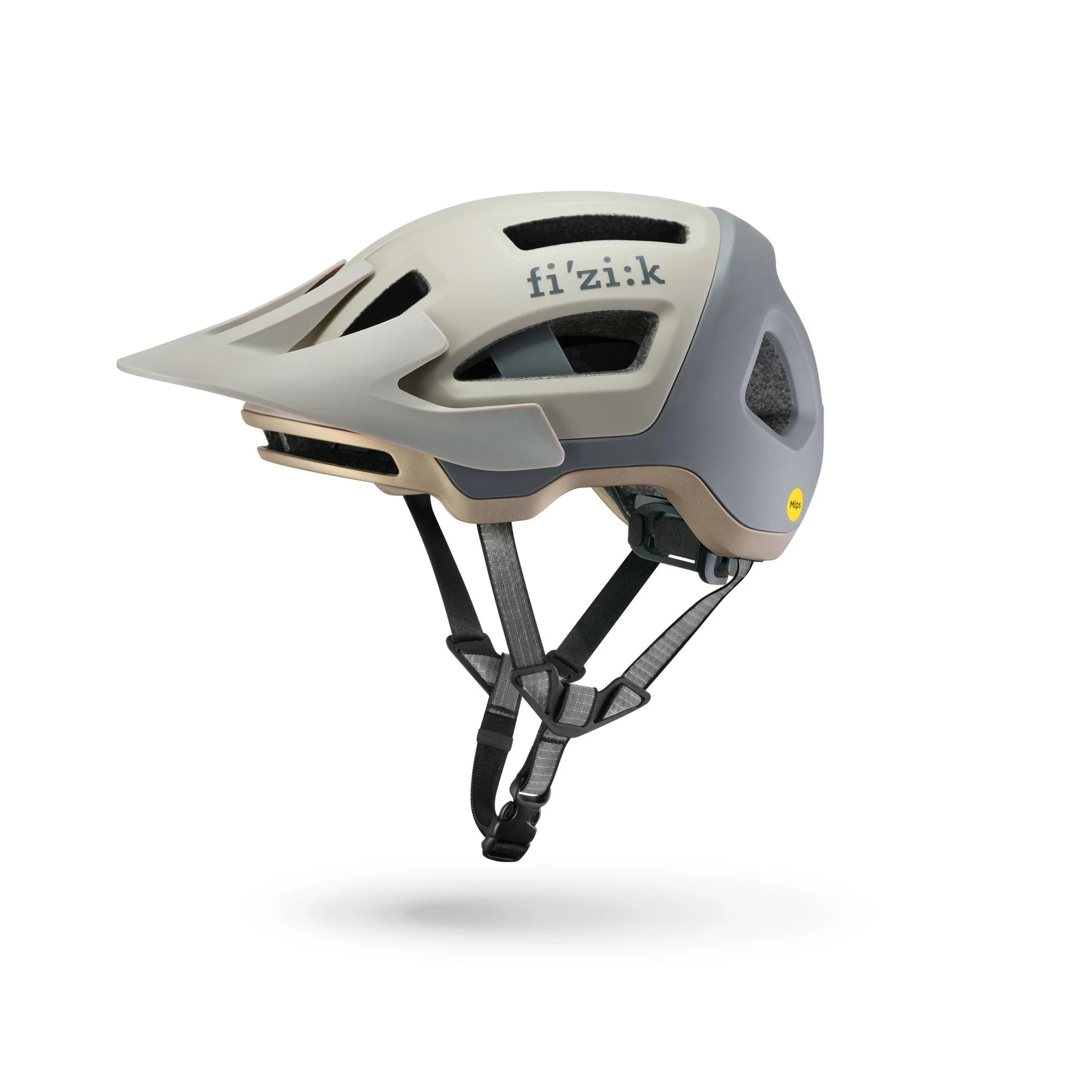 Casco Fizik Kassis + Luz Mud-Sand