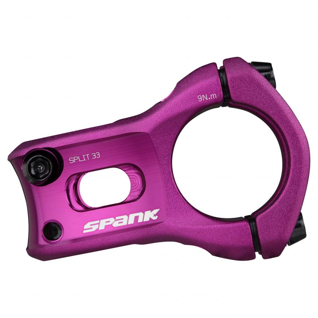 Spank Split 35 Stem - 35 mm Purpule