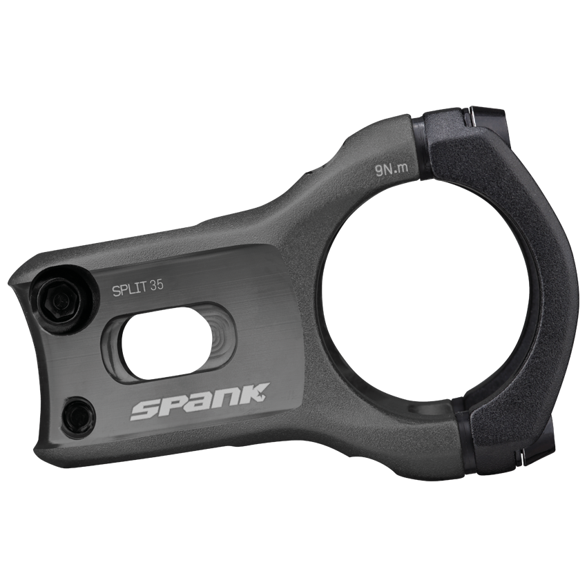 Spank Split 35 Stem - 35 mm Gun Metal - Rideshop
