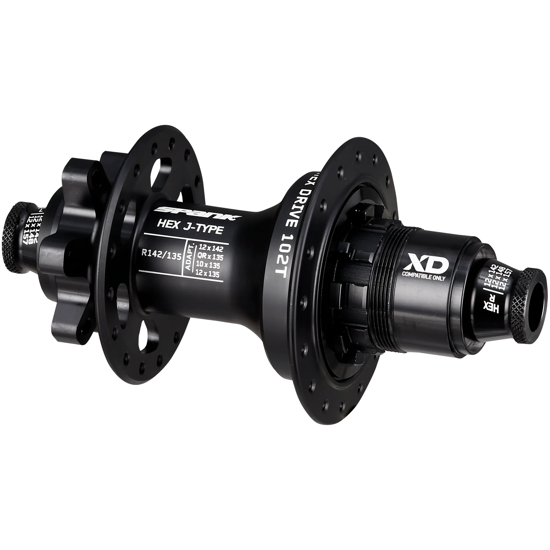 Maza Trasera Spank HEXDRIVE 102T JType  R135/142