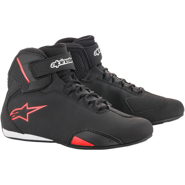 Botas Moto de Calle Alpinestars Sektor Negro/Rojo