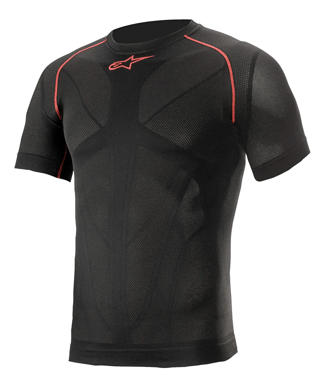 Polera Alpinestars Ride Tech V2 Negro Rojo
