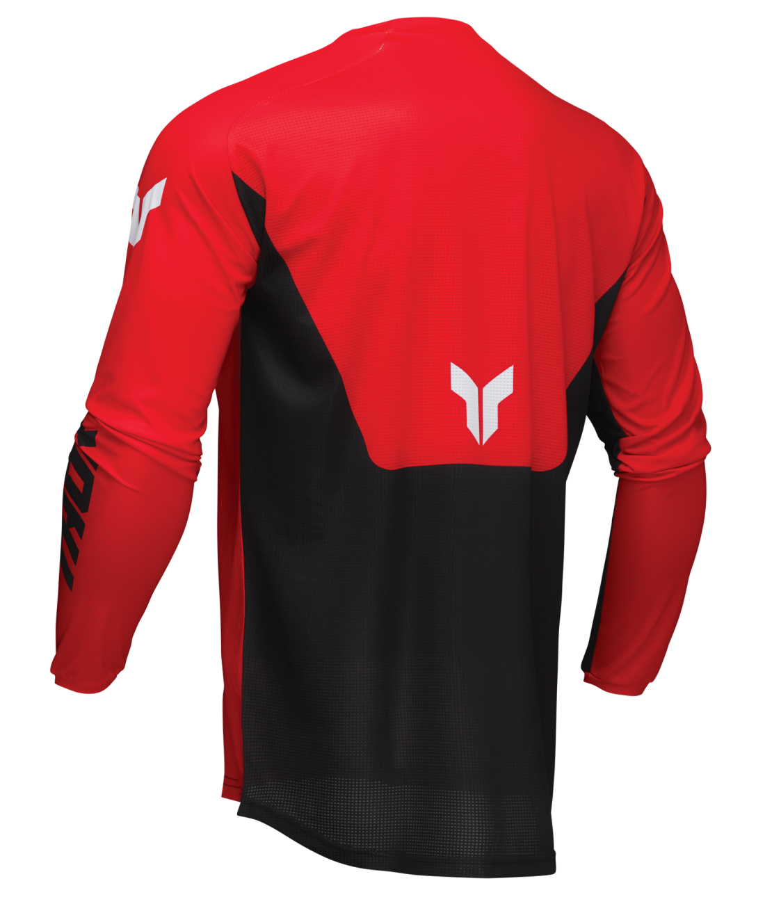 Polera Moto Thor Launchmode Forge Rojo