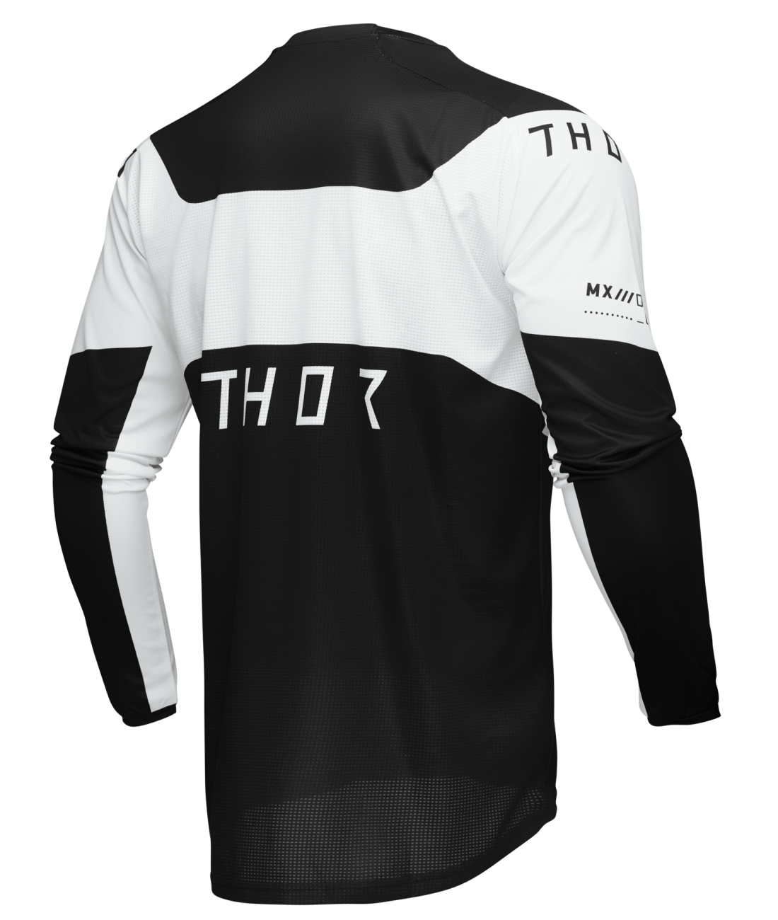 Polera Moto Thor Launchmode Storm Negro