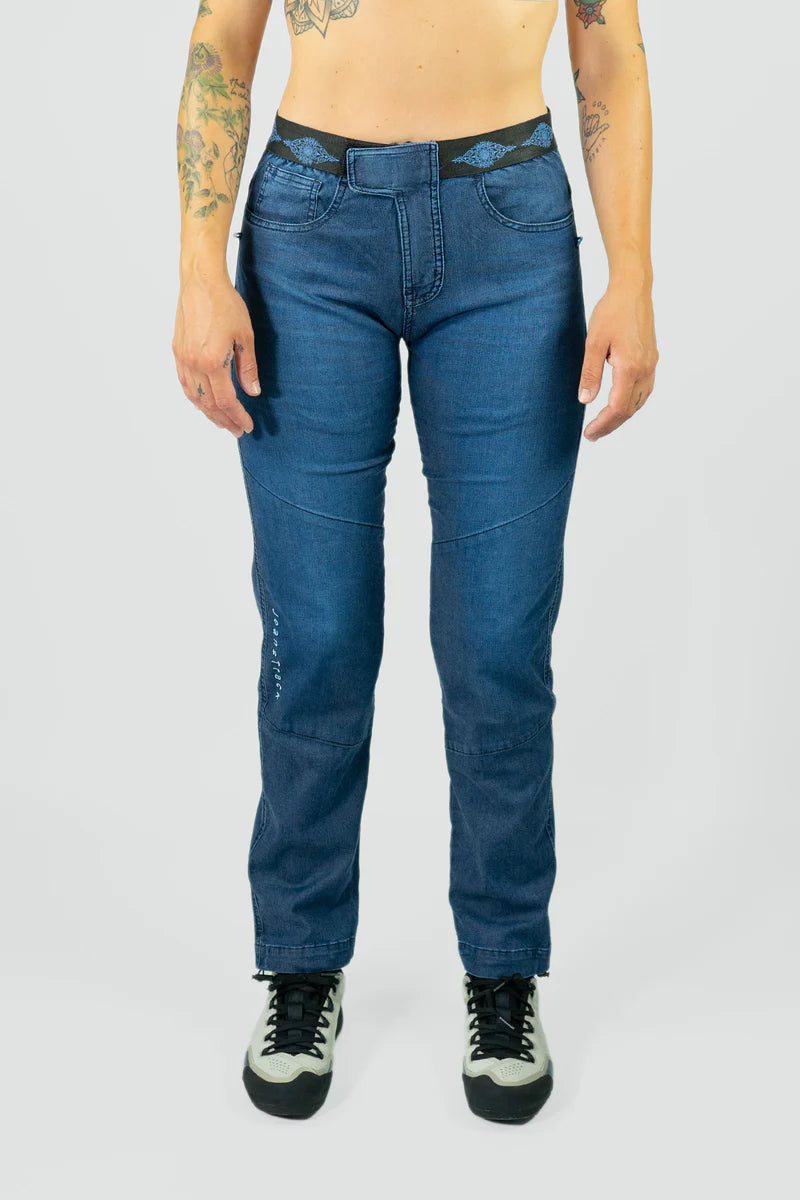 Pantalón Escalada Jeanstrack Trekking Tarya Jeans Stone Mujer