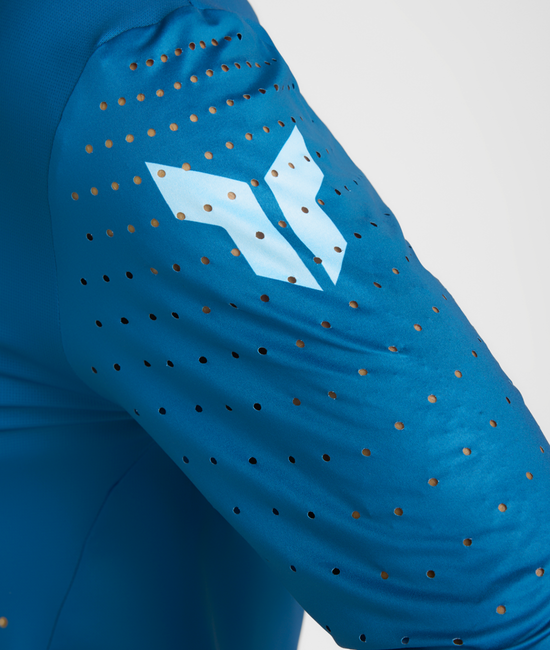 Polera Moto Thor Sportmode Brave Azul
