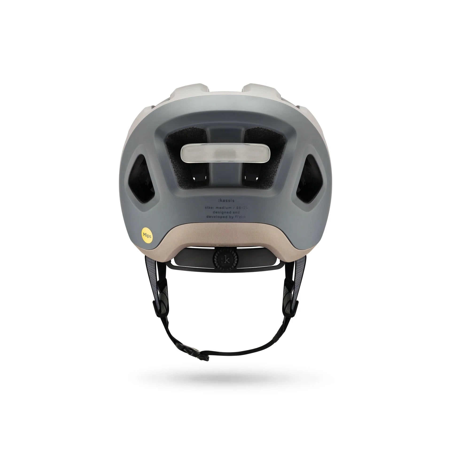 Casco Fizik Kassis + Luz Mud-Sand