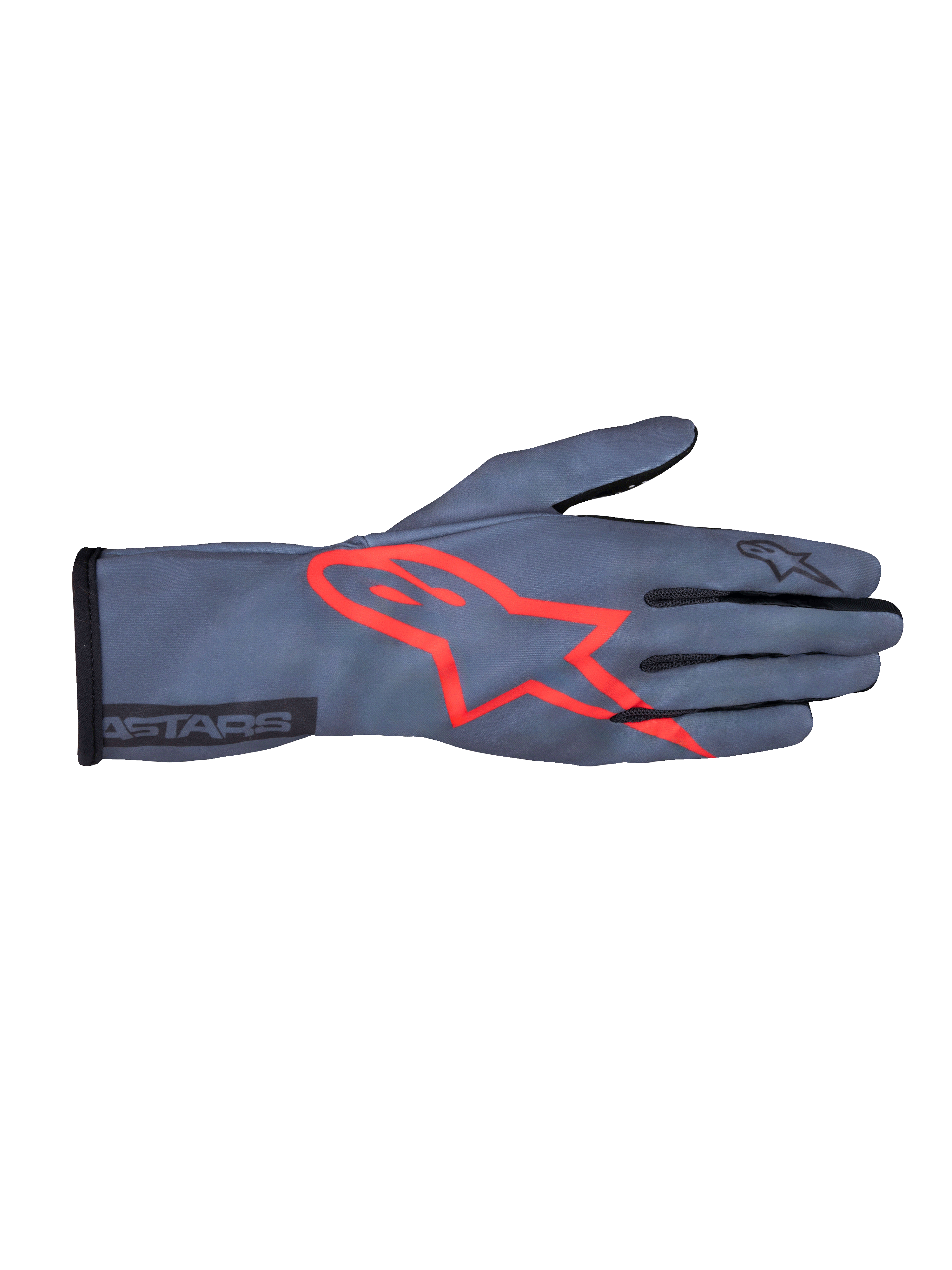 Guantes Karting Alpinestars Tech-1K Race V2 Pure - Gris/Rojo S