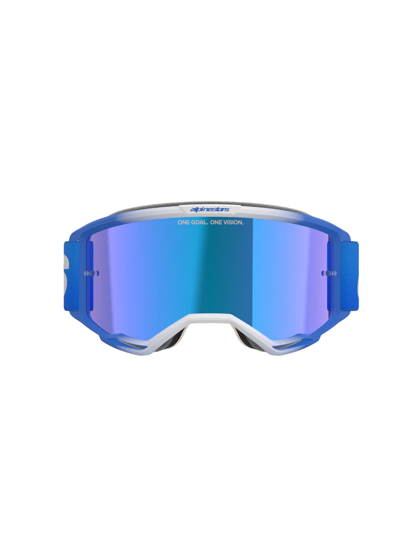Antiparras Moto Espejada Alpinestar Vision 5 Blaze Azul Talla Única