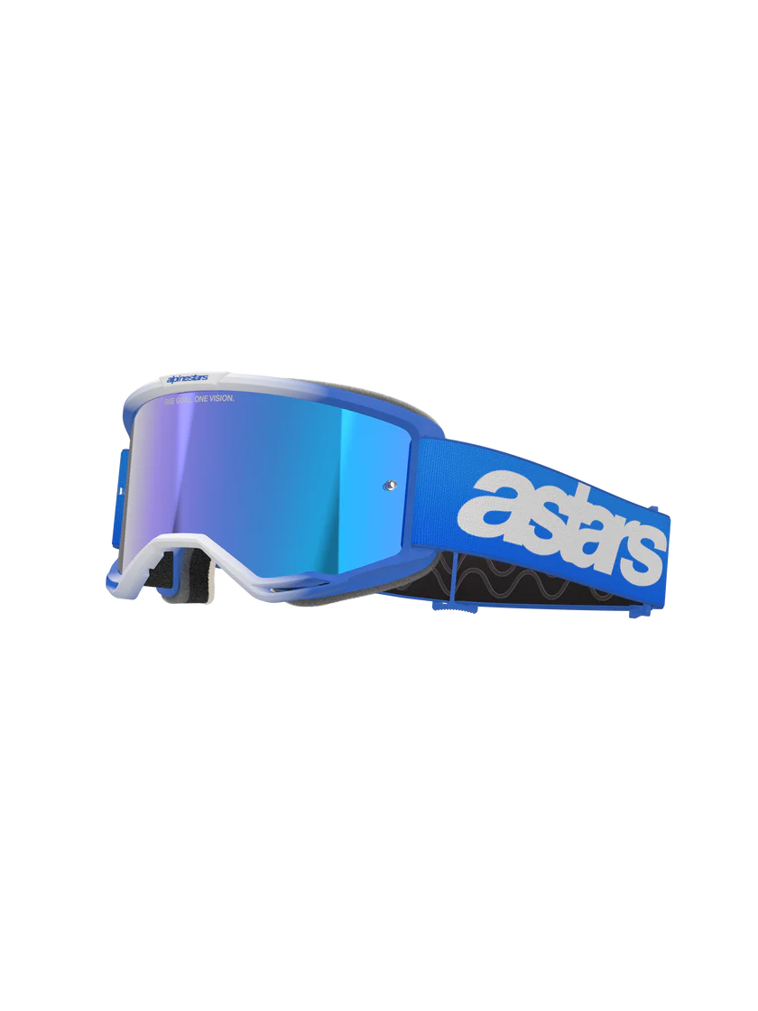 Antiparras Moto Espejada Alpinestar Vision 5 Blaze Azul Talla Única