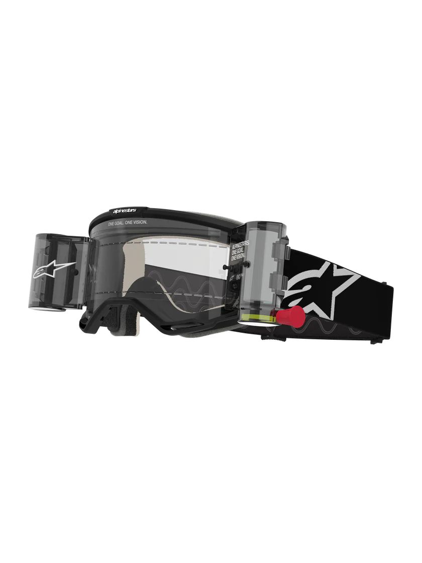 Antiparras Moto Espejada Alpinestar Vision 5 Corp Roll Off Negro Talla Única