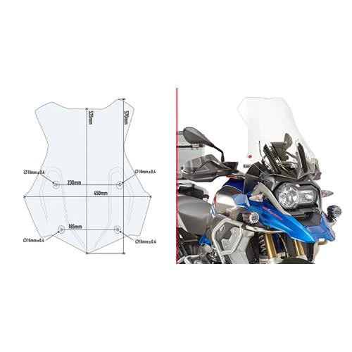 Givi Parabrisas Clear Bmw 1200 Gs 16-17 - Rideshop