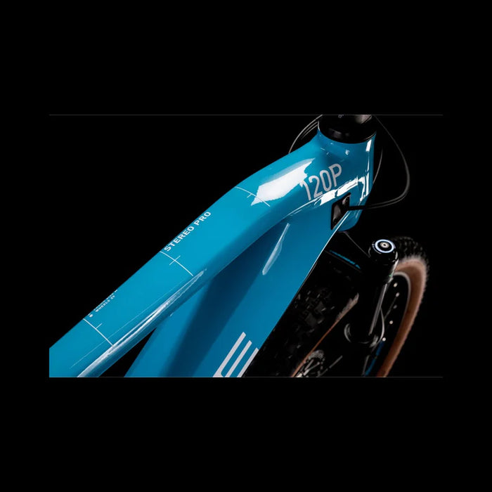 cube stereo hybrid 120 pro 625 sky blue ́n ́white Cube Bicicleta Electric Stereo Hybrid 120 Pro 625 Skyblue White