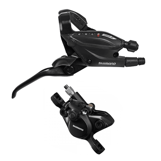 Shimano Freno Hidráulico Trasero Completo St-Ef505(9R), 9Spd, Br-Mt200(R) - Rideshop