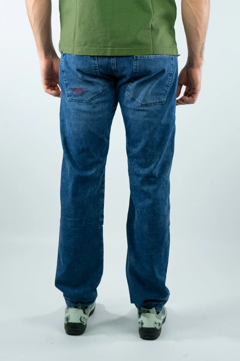Pantalón Escalada Jeanstrack Turia Jeans Aciano Hombre