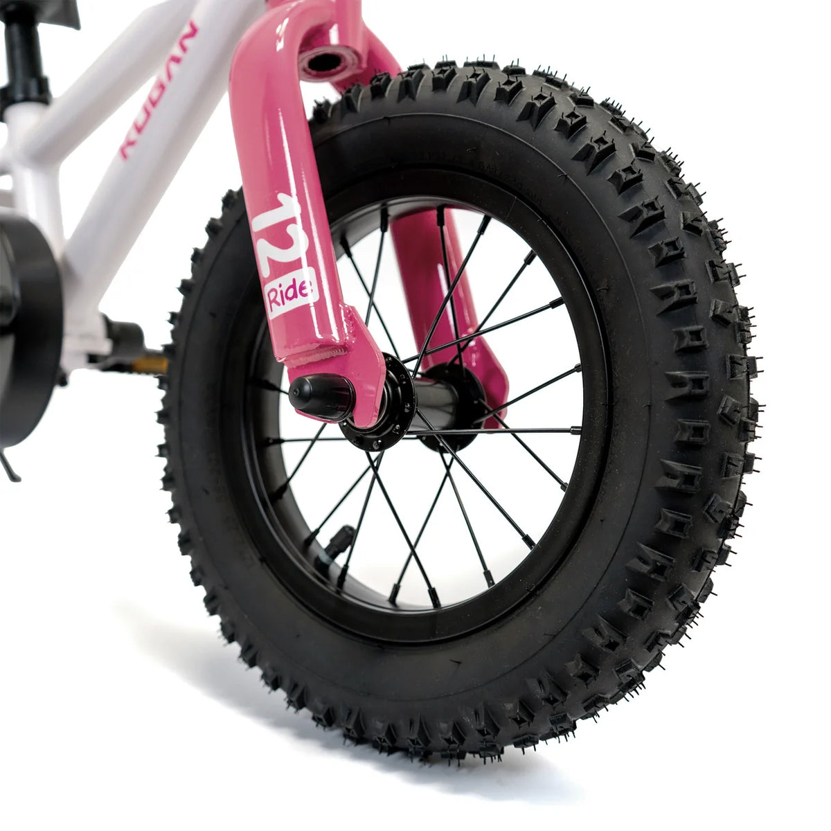Bicicleta Niño Kugan Rocket Ride 12 White Pink
