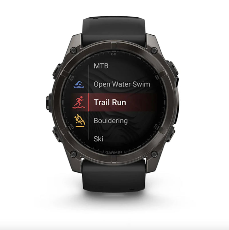 Smart Watch fēnix® 8 Garmin – 51mm Amoled Sapphire Graphite - Rideshop