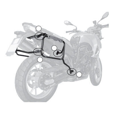 Kappa Anclaje Maleta Lateral Específico Monokey CAM-SIDE - BMW F650 GS - F800 GS (08-17) / F700 GS (13-17) - Rideshop
