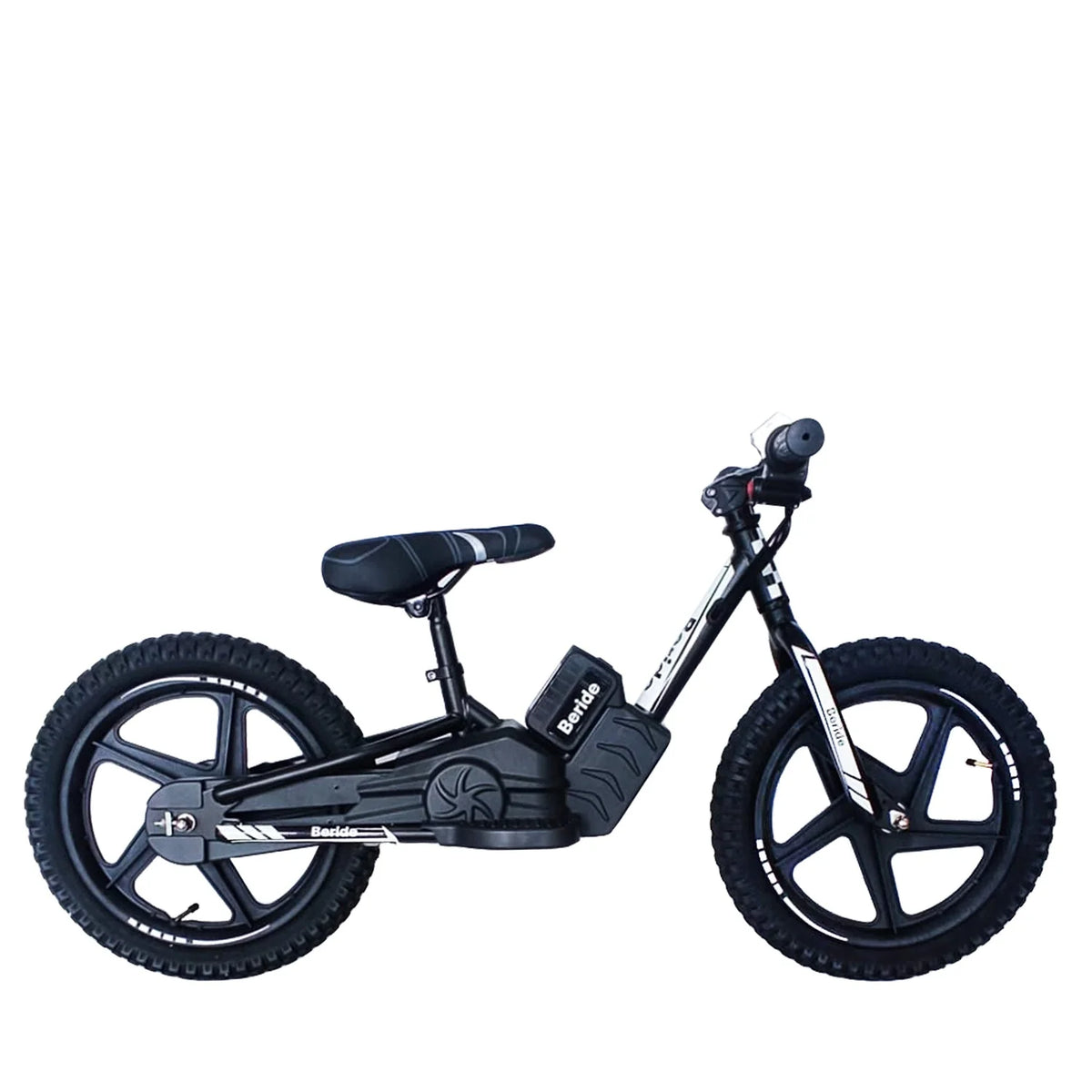 Bicicleta Moto Eléctrica E-Bike BeRide Aro 16 Negra