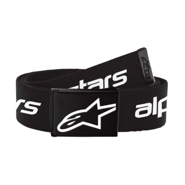 Alpinestars Cinturón Linear Web Negro Blanco Tamaño Único