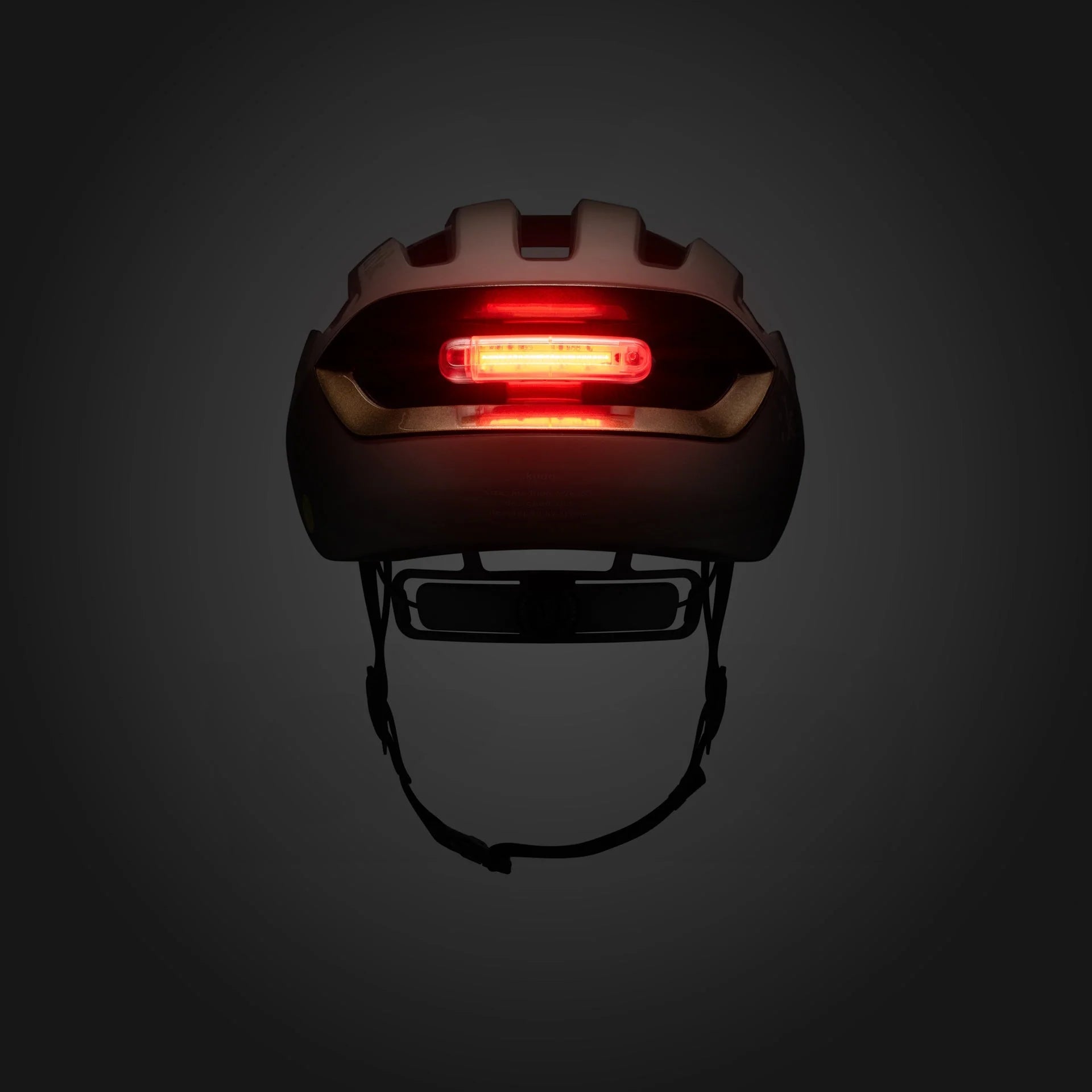 Casco Fizik Kudo + Luz Bronce
