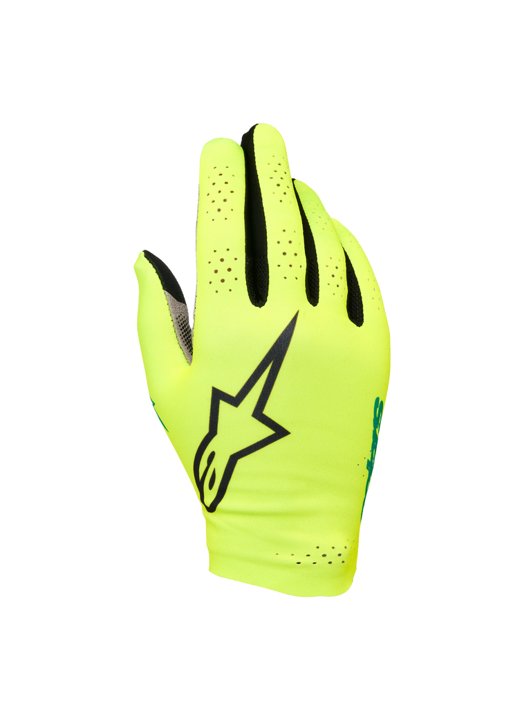 Guantes Sim Racing Alpinestars Graphic 1 - Amarillo/Negro S