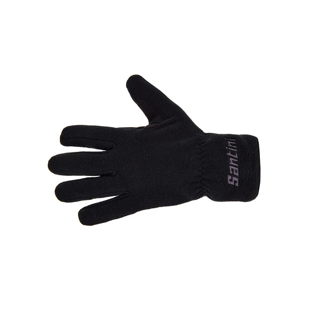 Guantes Santini De Invierno De Polar Black