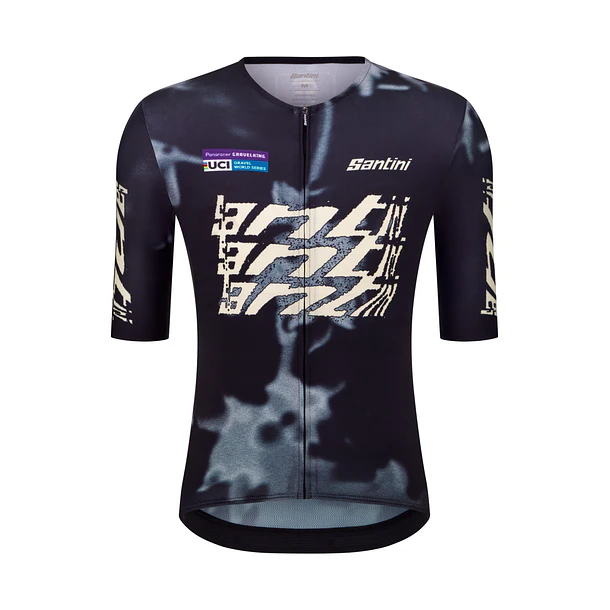 Jersey Santini UCI Gravel World Series Unisex Azul