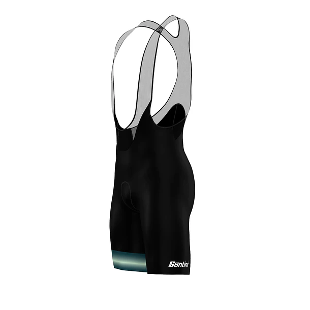 Bibshort Santini Horizon Teal