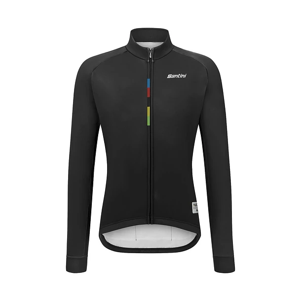 Cortaviento De Invierno Santini UCI Hombre Black