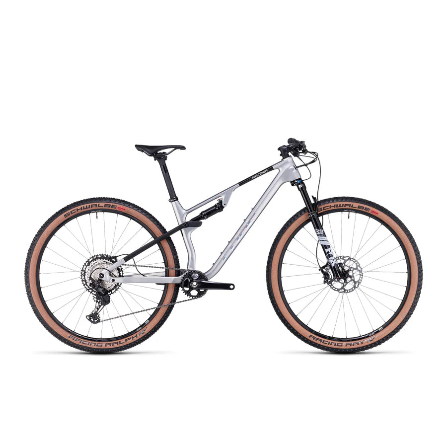 Bicicleta Mountain Bike Cube AMS ZERO99 C:68X Race Aro 29 Silver´n´black