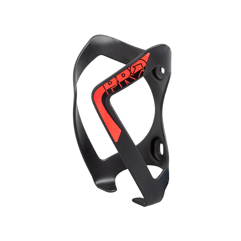 Porta Caramagiola Pro Alloy Black - Red - Rideshop